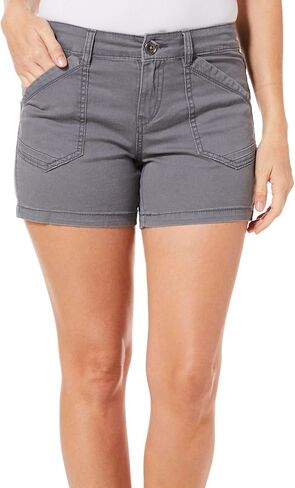UNIONBAY Women's Alix Short, Light Galaxy Grey, 10 in Saudi Arabia