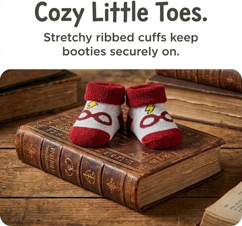 Harry Potter Baby Unisex Bib and Bootie Set Gifts for Baby in Saudi Arabia