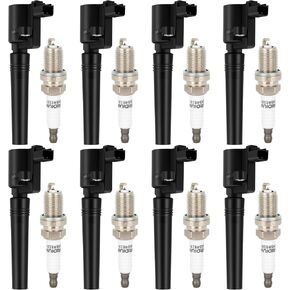 ECCPP UF617 6 ignition coils with 6 iridium Spark Plugs for Nissan for Infiniti 370Z G37 M37 Q50 Q60 Q70 QX50 QX70 V6 3.7L 22448-EY00A UF617 in Kuwait