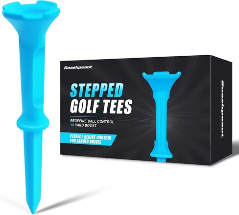 High Perfomance Material Golf Tees 20 Pack, Unbreakable & Stability Professional Golf Tees, Perfect Tee Height at Every Shot Golf Tees in Saudi Arabia