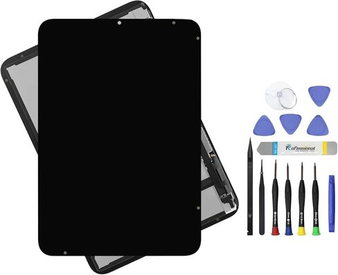 8.3" LCD Screen Replacement for iPad Mini 6 2021 A2567 A2568 A2569 Display LCD Assembly and Glass Touch Digitizer Premium Repair Kit + Sleep/Wake Sensor (Black) in Saudi Arabia