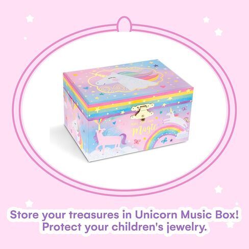 Jewelkeeper Girl's Musical Jewelry Storage Box with Spinning Ballerina, Pink Design, Swan Lake Tune in Saudi Arabia