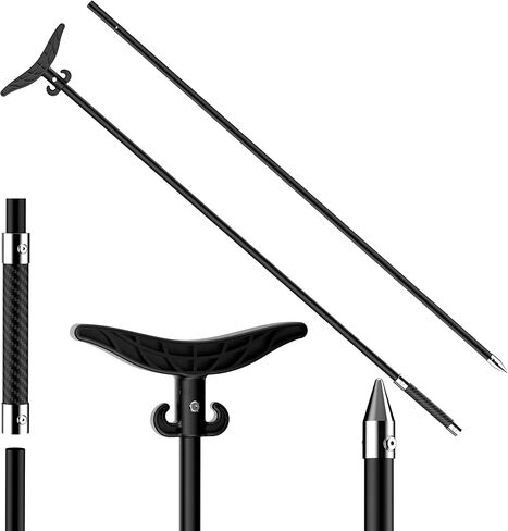 8.63 'قطب مرساة المياه الضحلة ، مرساة جزيرة الألياف الزجاجية المكونة من 2 قطعة مع T-handle ، مرساة القطب مع 316 طرف غير القابل للصدأ للقوارب ، قوارب الصيد (بما في ذلك القفازات) in Saudi Arabia