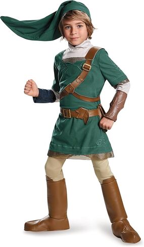 Link Prestige Legend of Zelda Nintendo Costume, Small/4-6 in Saudi Arabia