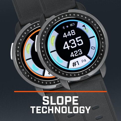 Bushnell iON Elite (Black) Golf GPS Watch - Color Touchscreen Smartwatch with 12+ Hours Battery Life, 38K Courses & Slope Distances - Bundle with iON Elite Screen Protectors & Charger in Saudi Arabia