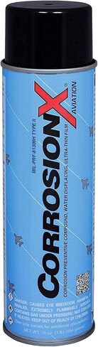 Corrosion Technologies CorrosionX Aviation 80103 (زناد 16 أونصة) - درجة الطيران ذات الأغشية الرقيقة للغاية، متطلبات الأداء العسكري، مركب مؤهل لمنع التآكل والتحكم فيه | ميل-PRF-81309H in Saudi Arabia