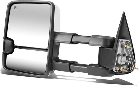 DNA Motoring TWM-015-T888-BK-SM-R مرآة سحب تعمل بالطاقة + حرارة + LED مدخن لليمين/الراكب [لـ 03-07 تاهو/يوكون] in Kuwait