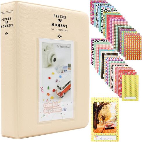 Ablus 64 Pockets Photo Album for Fujifilm Instax Mini 11 90 70 50S 26 25 9 8 8+ 7S Instant Camera, Polaroid Snap Z2300 PIC-300P Film & Kpop Photocards(Mint n) in Kuwait