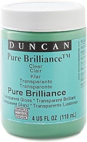 Duncan Pure Brilliance Clear Glaze Brush-on Glaze 16 oz. jar in Saudi Arabia
