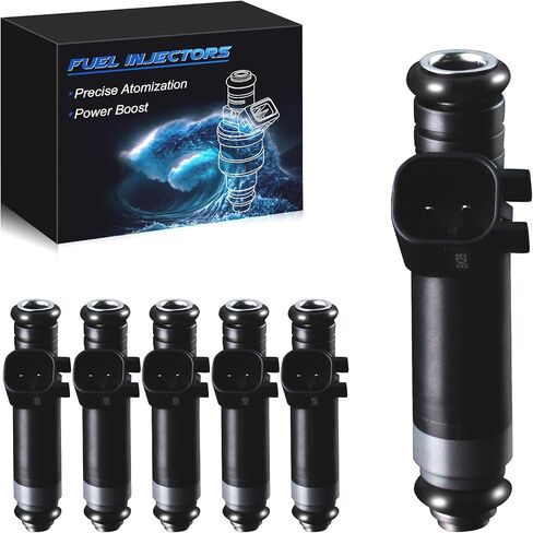 Upgraded FJ869 Fuel Injectors Fits For:-Ford F150 2005 2006 2007 2008 V6 4.2L Naturally Aspirated, 800-1905N (set of 6) in Saudi Arabia