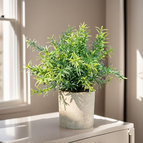 Artificial Plants for Home Decor Indoor, Faux Plants Indoor, Small Fake Plants for Bathroom Office Desk, Potted Plants Artificial Decor in Saudi Arabia