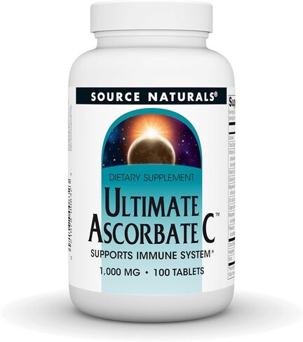 Source Naturals Ultimate Ascorbate C - Vitamin C - 2000 mg Supports Immune System - 50 Tablets in Saudi Arabia