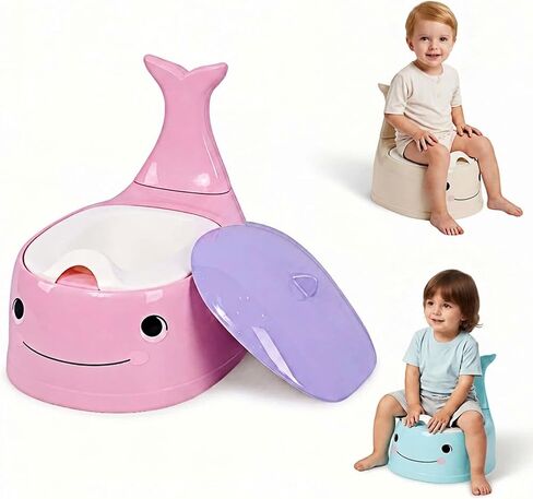 Potty Seat potty Training Chair Baby Toddler Boys Girls Toddler Dinosaur Potty Comfortable children 1-6 years old Baby toilet Toddler Animal potty seat with lid back potty trainer in Saudi Arabia
