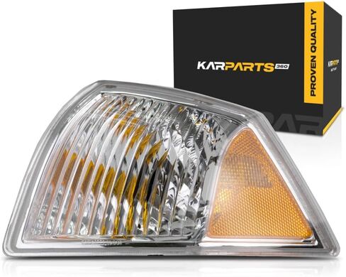 For 2007 08 09 2010 Jeep Compass Pair Driver and Passenger Side Turn Signal/Side Marker Light DOT Certified Lens and Housing Only CH2520144 CH2521144 - Replaces 68000683AA 68000682AA in Saudi Arabia