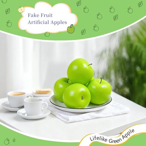 Artificial Green Apples Box of 12 in Saudi Arabia
