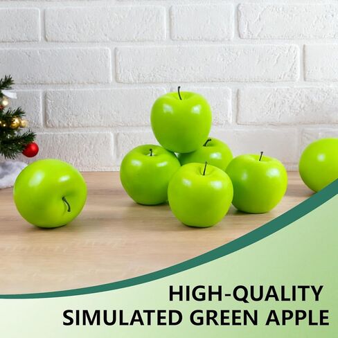 Artificial Green Apples Box of 12 in Saudi Arabia