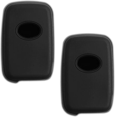 KeyGuardz Keyless Entry Remote Smart Key Fob Shell Cover Rubber Case for Toyota Landcruiser 4Runner Venza Rav4 Highlander (Pack of 2) in Saudi Arabia