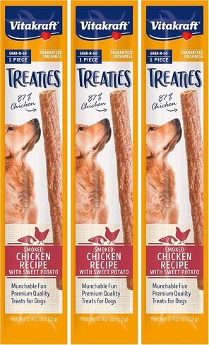 Vitakraft Meaty Morsels Mini Dog Treat, Chicken with Sweet Potato, Multi Pack of 4 in Saudi Arabia