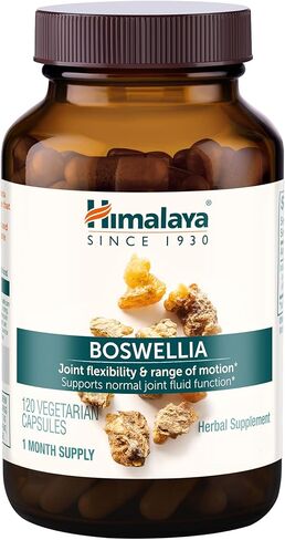 Himalaya Boswellia, دعم المفاصل للحركة والمرونة، يعزز الحفاظ على الأنسجة، 250 مجم، 60 كبسولة، كمية تكفي لمدة شهر، عبوتان in Saudi Arabia