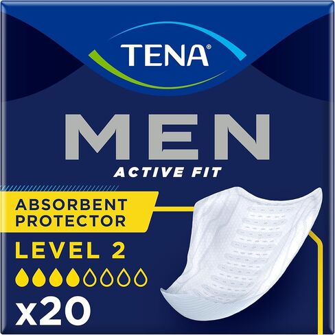 TENA Men Maximum Guard Incontinence Pad for Men, Maximum Absorbency, 20 count in Saudi Arabia
