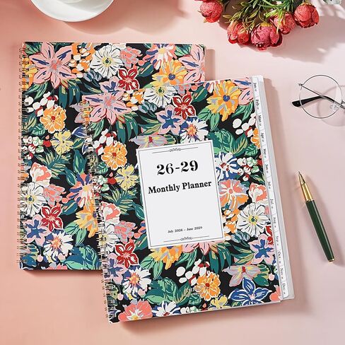Planner 2023-2024 - Academic Planner 2023-2024, Jul.2023 - Jun.2024, 2023-2024 Large Planner, 2023-2024 Planner Weekly & Monthly, 8" x 10", Hardcover with Back Pocket + Twin-Wire Binding + Inner Pocket - Purple in Saudi Arabia
