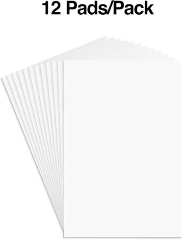 STAPLES 163444 Notepads 4-Inch X 6-Inch Unruled White 100 Sh./Pad 12 Pads/Pk in Saudi Arabia