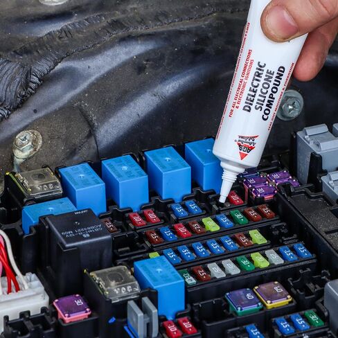 AGS Company Dielectric Silicone Grease, Tube, .5 oz Tube, Automotive Electrical Lubricant, Grease Tube, Dielectrical Grease, Stop Electrical Faults & Failures, Rust-Free Connections in Saudi Arabia