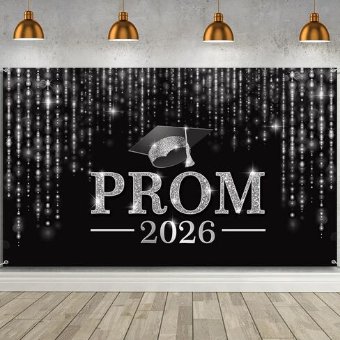 Prom Night Party 2024 Backdrop Prom Background Banner Photo Props Congrats Backdrop Graduate Prom Decorations for Graduation Celebration Prom Party Indoor Outdoor, 73 x 43 Inch(Red) in Saudi Arabia