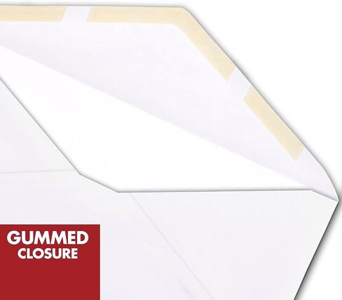 Mead #10 Business Envelope, Gummed Seal, 4-1/8" x 9-1/2", White, 100/Box (CO196) in Saudi Arabia