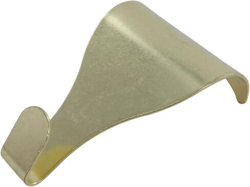 Merriway® BH00086 Picture Rail Hooks, Brassed Steel - 20 Pack in Saudi Arabia