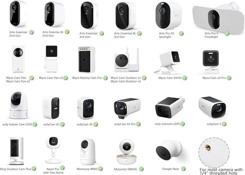 Magnetic Mount for Arlo Cameras - White, 1 Pack in Saudi Arabia