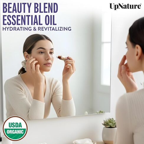 UpNature Self Care Gifts for Women & Men – Stress Relief Roll On Essential Oil Set, Relaxing Gifts, Aromatherapy Christmas Stocking Stuffers for Mom Wife Coworker Gifts for Women in Saudi Arabia