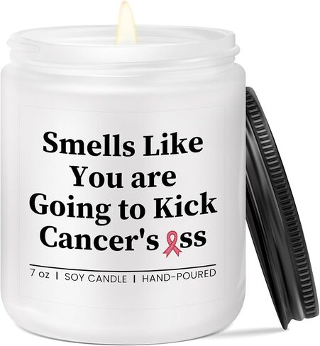 Get Well Candle Gifts for Women: Funny Cancer After Surgery Gifts Humor Encouragement Gift Feel Better for Sick Friends Female Men Condolences Gift for Loss in Saudi Arabia