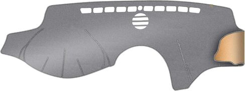 Upgrade Dacron Dashboard Cover Fit for 2007 2008 2009 2010 2011 2012 Lex-us ES350 Effective Anti Glare, Reduce Reflection, Sun Protection, Dust Proof, UV-Proof -Grey in Saudi Arabia