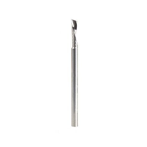 Amana Tool - 51772 Solid Carbide CNC Spiral 'O' Flute, Aluminum Cutting 1/8 Dia x 1/4 x 1 in Saudi Arabia