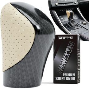 Gear Shift Knob Shifter for Lexus ES GS GX is NX RC RX 200t 300 350 3450h 450hL 350L (Black Leather/Gray Silver) in Kuwait