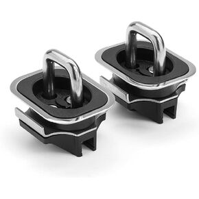 مرساة ربط سرير الشاحنة القابلة للسحب من Bull Ring Ford Flush Fit (خلفي فقط) لـ '98-'14 Ford F150، 98-'16 Ford Super Duty (زوجان) in Kuwait