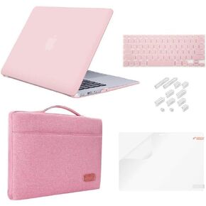 حافظة iCasso لجهاز MacBook Air 15 بوصة إصدار 2024 2023 M3 A3114 M2 A2941، حافظة صلبة وحقيبة حمل للكمبيوتر المحمول وواقي شاشة وغطاء لوحة مفاتيح لجهاز Mac Air 15.3 بوصة، متدرج in Kuwait