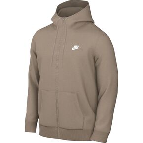 هودي Nike Sportswear Club Fleece بسحاب كامل للرجال (الولايات المتحدة، Alpha، 3X-Large، عادي، عادي، Light Madder Root/Light Madder Root/White) in Kuwait