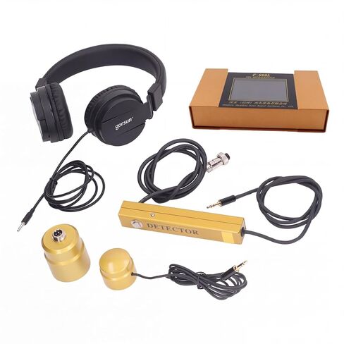 Water Leak Detector, Underground Water Pipe Leakage Monitor with Digital Display & Earphone & Carrying Case for Water Leakage Detection Construction Pipelines (US Plug) in Saudi Arabia