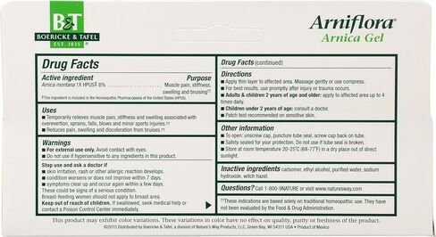 Boericke & Tafel Arniflora Arnica Gel (Nature's Way Brands) in Saudi Arabia