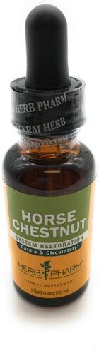 Herb Pharm Liquid Extract for Healthy Veins and Circulation, Horse Chestnut, 1 Fl Oz in Saudi Arabia