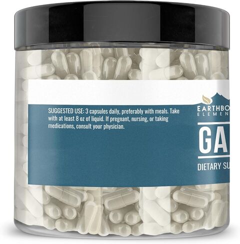 Earthborn Elements Garlic 200 Capsules, Pure & Undiluted, No Additives in Saudi Arabia