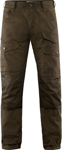 fjällräven vidda pro بنطلون تهوية للرجال-جيوب الشحن-حزام مع الحلقات-الأصفاد السفلية الأسود 50 (الولايات المتحدة رجال 33-34) ل in Saudi Arabia
