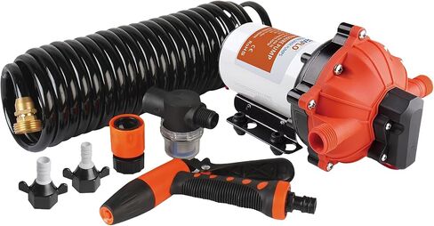 Seaflo 70 PSI Washdown Deck Wash Pump KIT 12v 5.5 GPM for Caravan Rv Boat Marine Yacht in Saudi Arabia