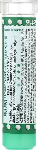 OLLOIS Pulsatilla 30c, Organic, Lactose-Free Homeopathic Medicine, 80 Pellets (Pack of 1) in Saudi Arabia