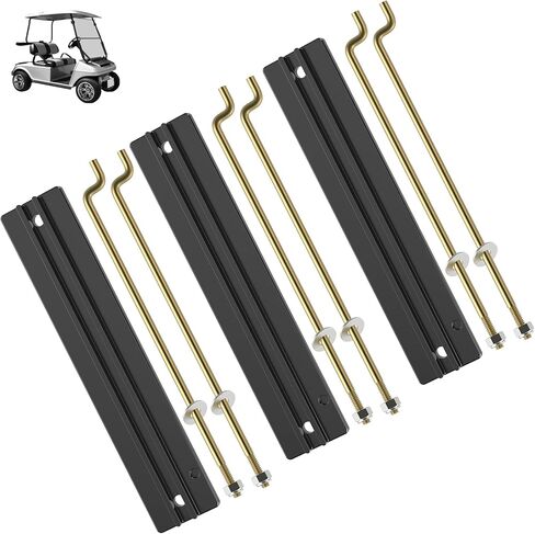 Drive-up Golf Cart Battery Hold Down Plate with Rods Kit for Club Car DS and Carryall Electric 1998-2005 Modles, OEM 101090801 in Saudi Arabia
