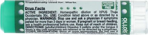 OLLOIS Thuja Occidentalis 30c, Organic, Lactose-Free Homeopathic Medicine, 80 Pellets (Pack of 1) in Saudi Arabia