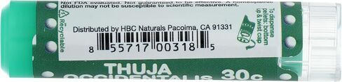 OLLOIS Thuja Occidentalis 30c, Organic, Lactose-Free Homeopathic Medicine, 80 Pellets (Pack of 1) in Saudi Arabia