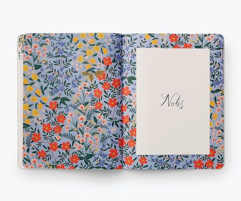 شركة RIFLE PAPER CO. 2024 دفتر مواعيد الطاووس - من يناير إلى ديسمبر، أقسام للمشاهدات الشهرية، والتواريخ المهمة، والملاحظات الإضافية، وجدولة المواعيد والبقاء منظمًا in Kuwait